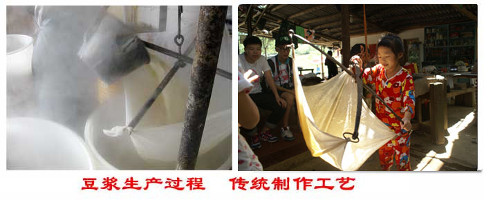 豆?jié){的傳統(tǒng)過濾篩分方式。