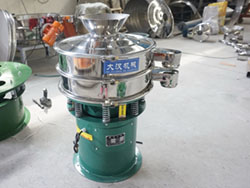 600型帶料斗，底框加高圓形篩