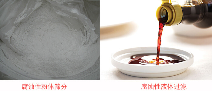 PP材質(zhì)塑料篩分機(jī)整機(jī)可篩分物料特性。