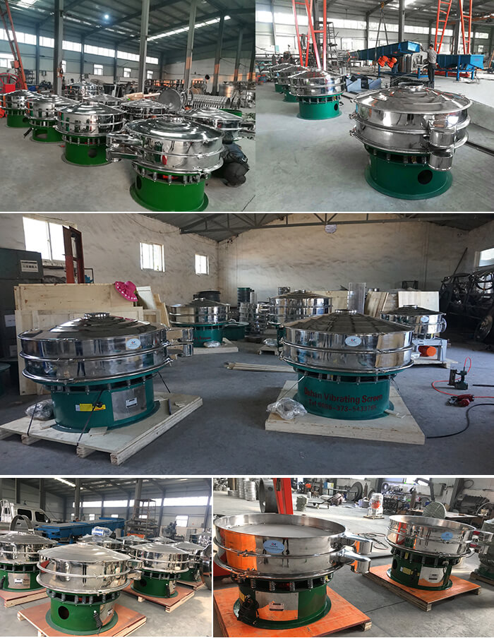 展示廳展示旋振篩，批量展示不銹鋼振動篩，包裝氣體保護振動篩，批量展示碳鋼旋振篩